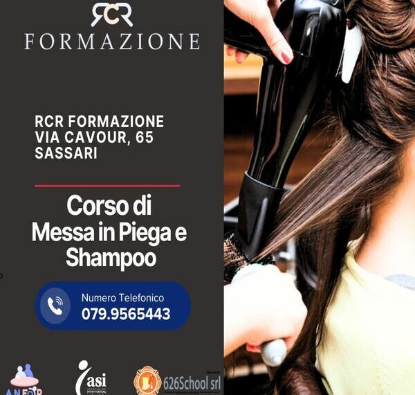 Corso di Messa in Piega e Shampoo